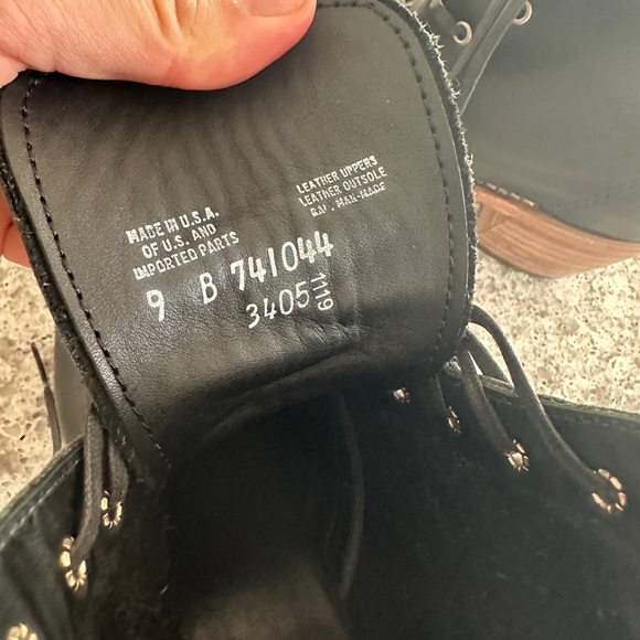 Redwing CLARA black boots. Size US 9. Worn TWICE - Picture 3 of 4